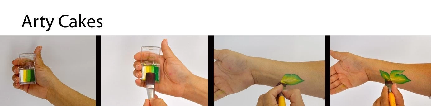 Aqua Arty Brush Cake - Image 3