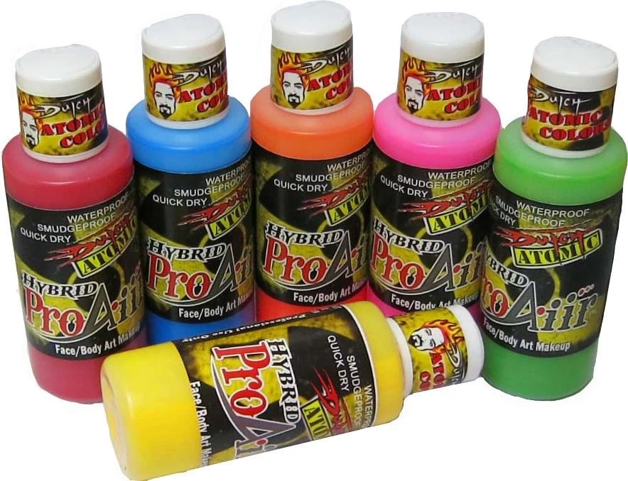 Atomic Colors 6 Pack ProAiir Hybrid UV Makeup Set 1oz - Image 2