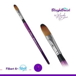 Blazing Brush FILBERT Brush 6XL By Marcela Bustamante