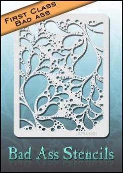 Bloob SFBA4001 Scott Fray First Class Bad Ass Stencil