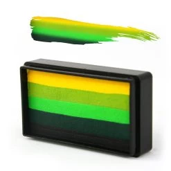 Bright Leaf Arty Brush Cake