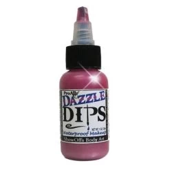 DAZZLE Dips Pink 1oz Waterproof Face Paint