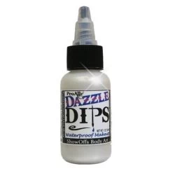 DAZZLE Dips White 1oz Waterproof Face Paint