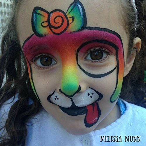 Deluxe Rainbow Face Fun Kit - Image 6