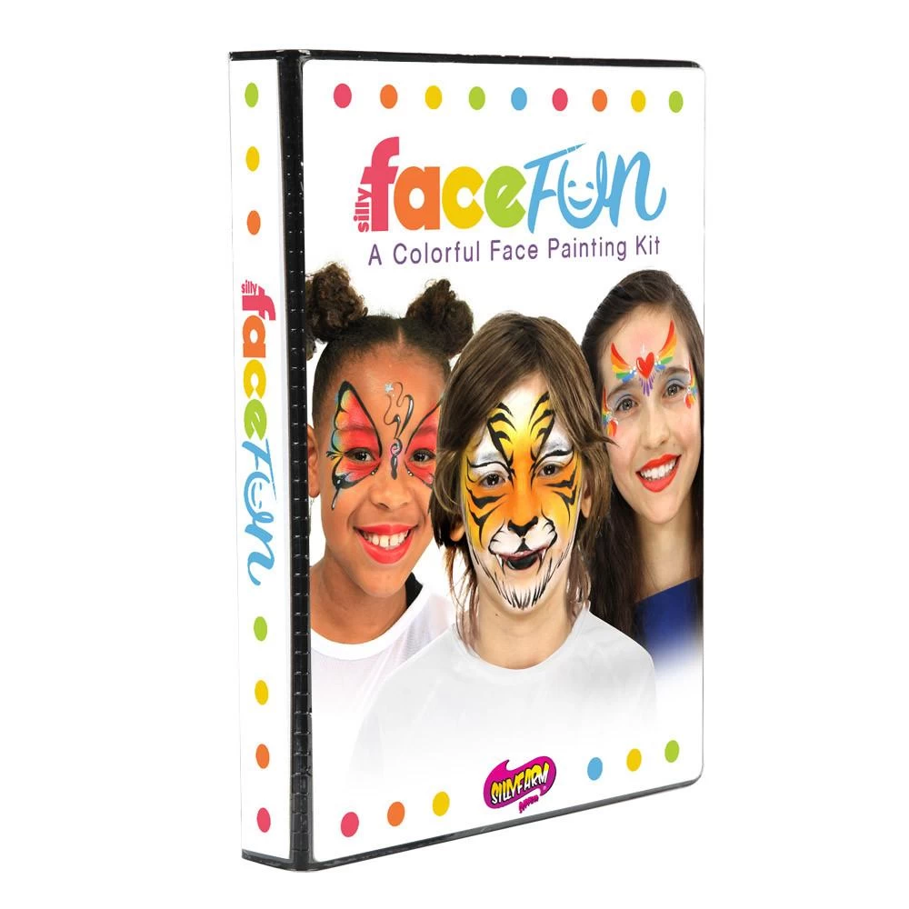 Deluxe Rainbow Face Fun Kit - Image 4