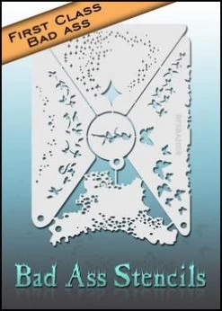 Fairy BFXBA2006 Yolanda Bartram First Class Bad Ass Stencil