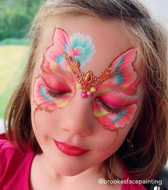 Fairy Brooke Collection " Blushing Brooke " Arty Brush Cake - Image 3