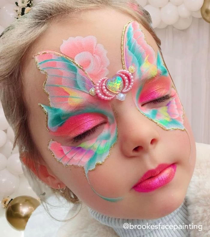 Fairy Brooke Collection " Blushing Brooke " Arty Brush Cake - Image 4