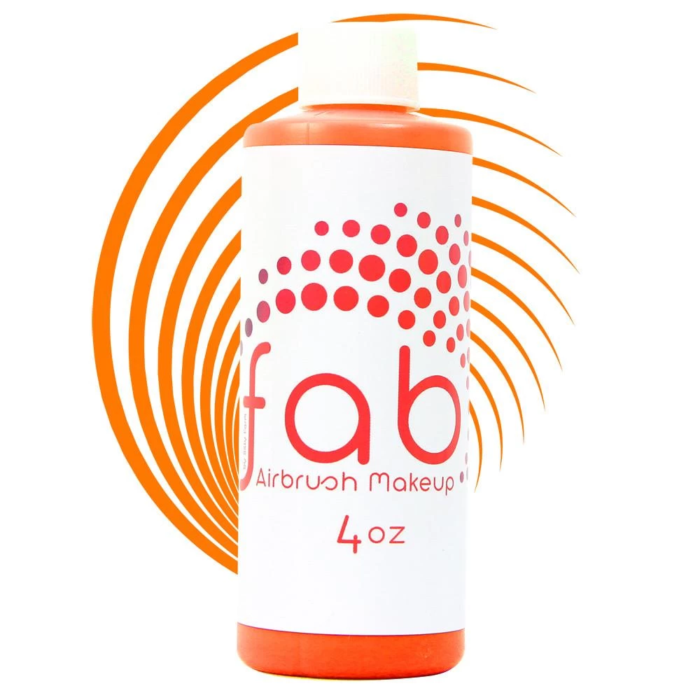 Fluorescent Orange FAB Hybrid Airbrush Makeup - Image 2