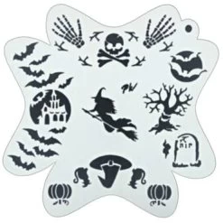 FRISBEE Stencil Halloween B6