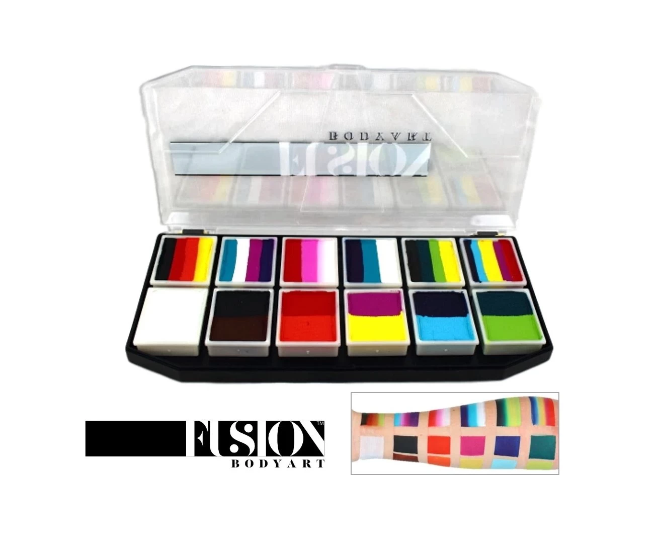Fusion Body Art Carnival Spectrum Palette