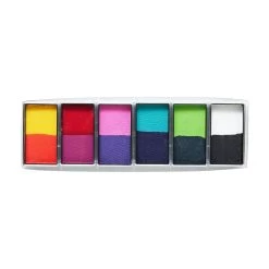 Global Colours All You Need Mini BodyArt Set- 12 Color Half Lenght Palette