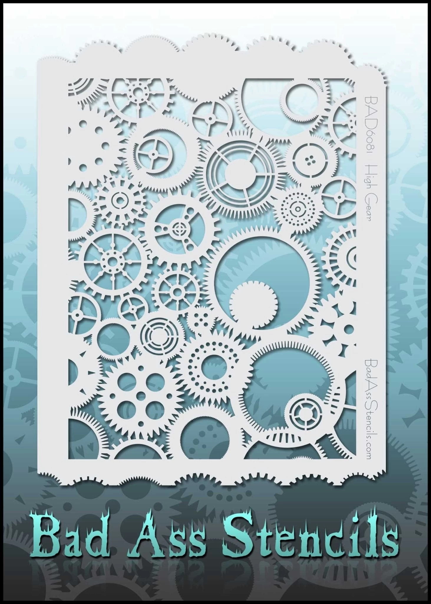 High Gear BAD6081 Bad Ass Stencil