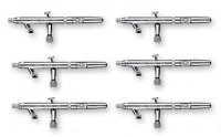 Iwata Eclipse HP-BCS Airbrush Gun 6-Pack WITH 6 (BT010) HOSES
