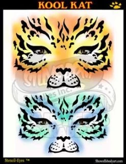 Kool Kat Stencil Eyes Stencil