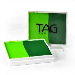 Leafy TAG Split Cake (light Green/medium Green)