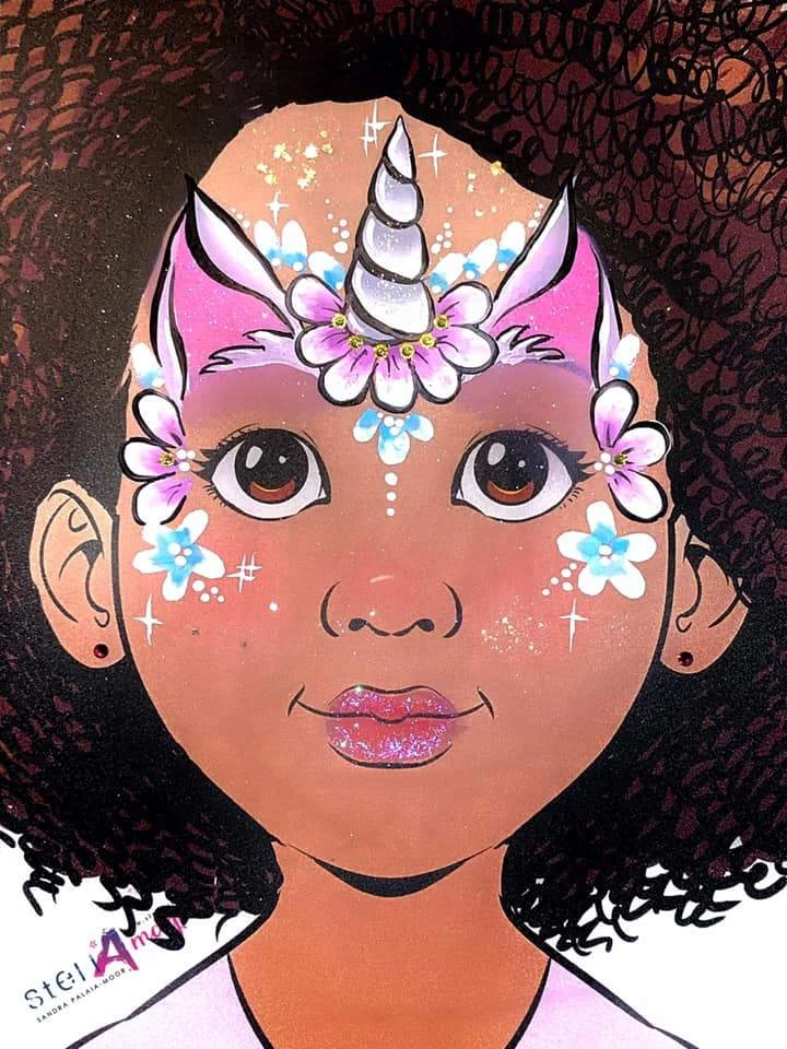 Lia Sparkling Faces Practice Board By Svetlana Keller - Image 2