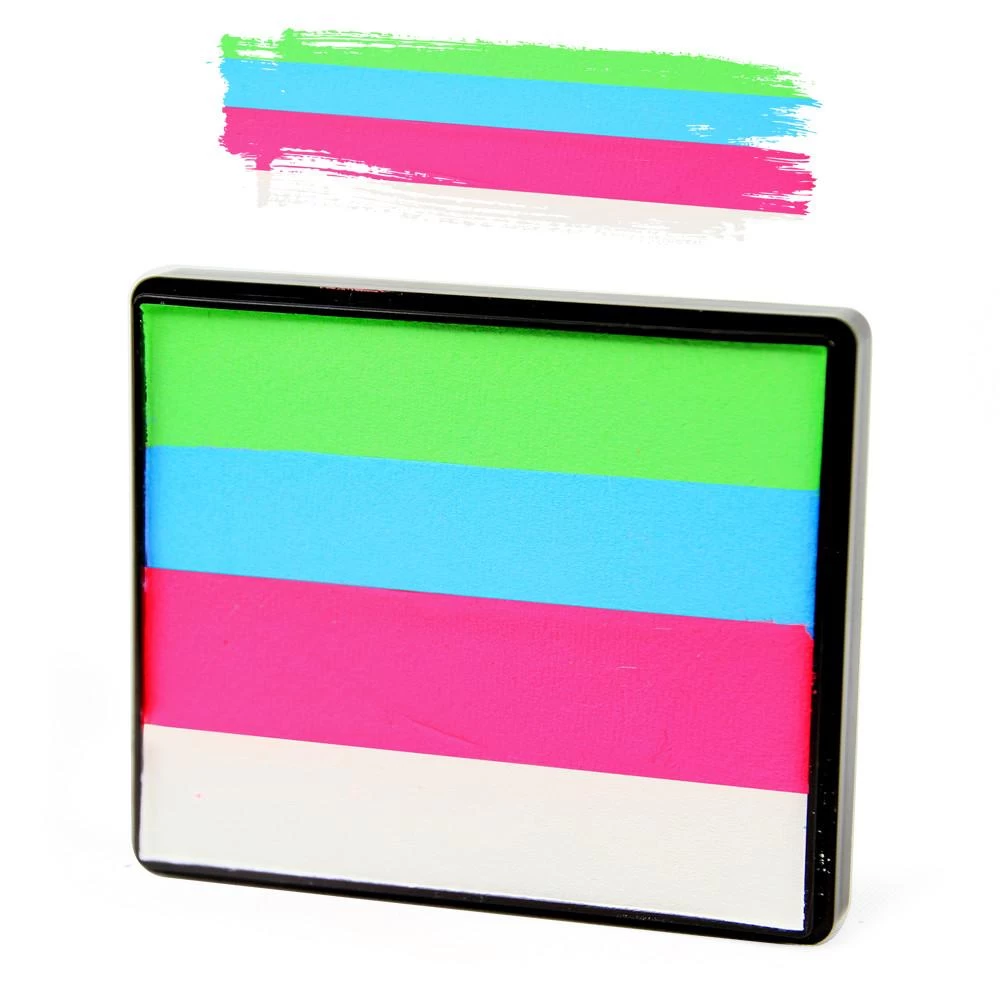 Minty Rose Rainbow Cake