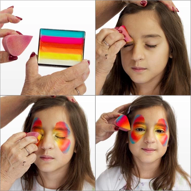 Minty Rose Rainbow Cake - Image 3