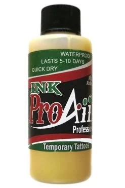 ProAiir Metallic Gold Temporary Airbrush Ink