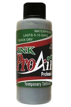 ProAiir Metallic Silver Temporary Airbrush Ink