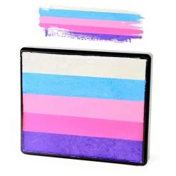 Purple Sprite Rainbow Cake