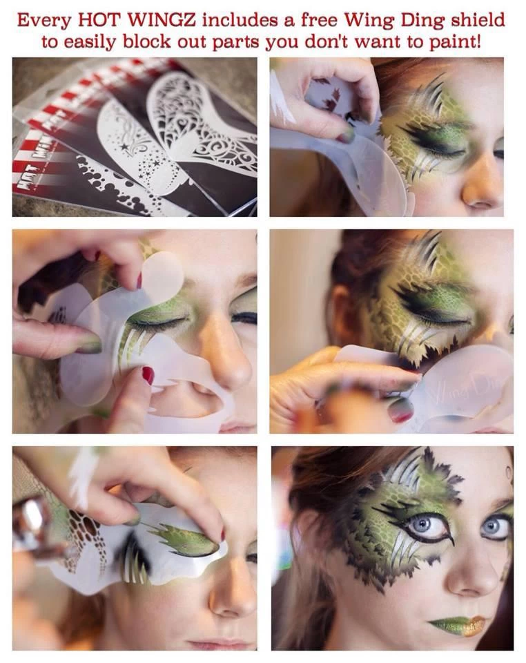 Spiderz HW8003 Hot Wingz Stencil - Image 2