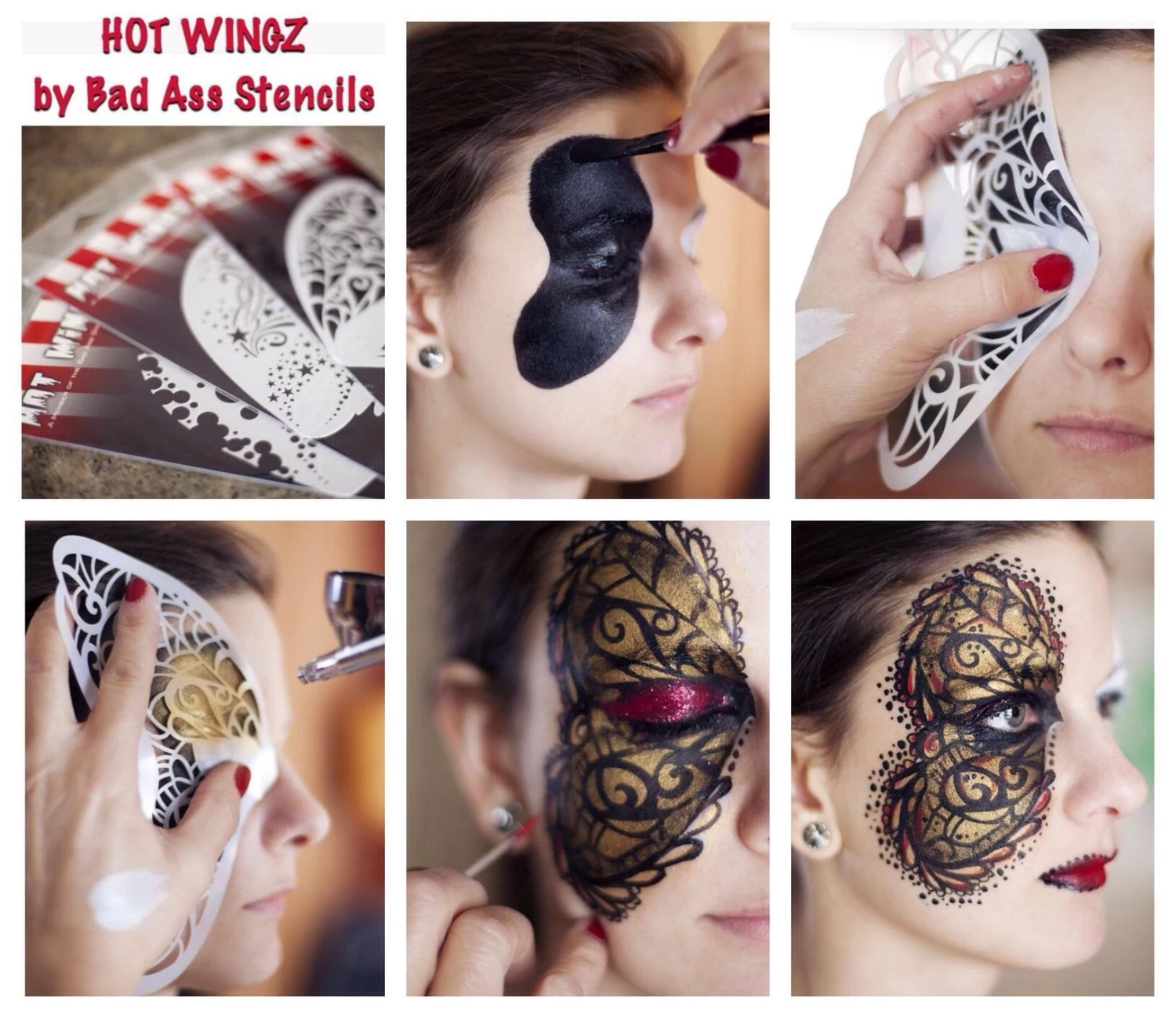 Spiderz HW8003 Hot Wingz Stencil - Image 4