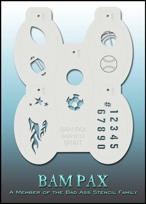 Spirit BAM PAX 3013 Stencil Set