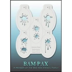 Splat Zone BAM PAX 3006 Stencil Set