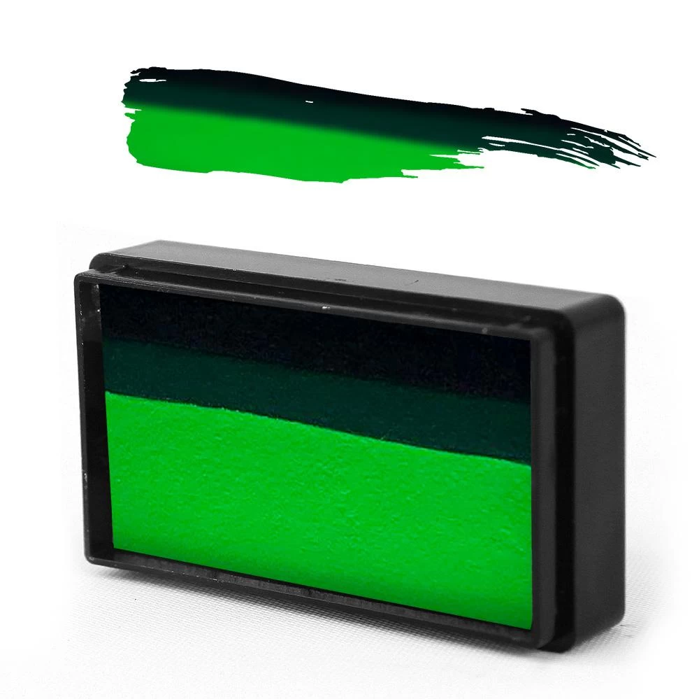 Susy Amaro's Easy Stroke Collection "Turtle Green" Arty Brush Cake