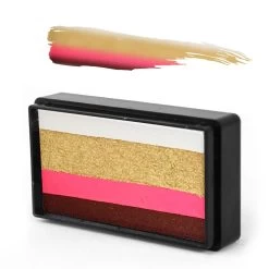 Susy Amaro's Golden Collection "Golden Majestic Pink" Arty Brush Cake