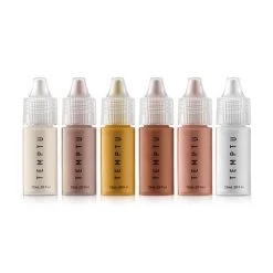 Temptu Silicone Based 6 Color Highlighter 1/4 Oz Starter Set