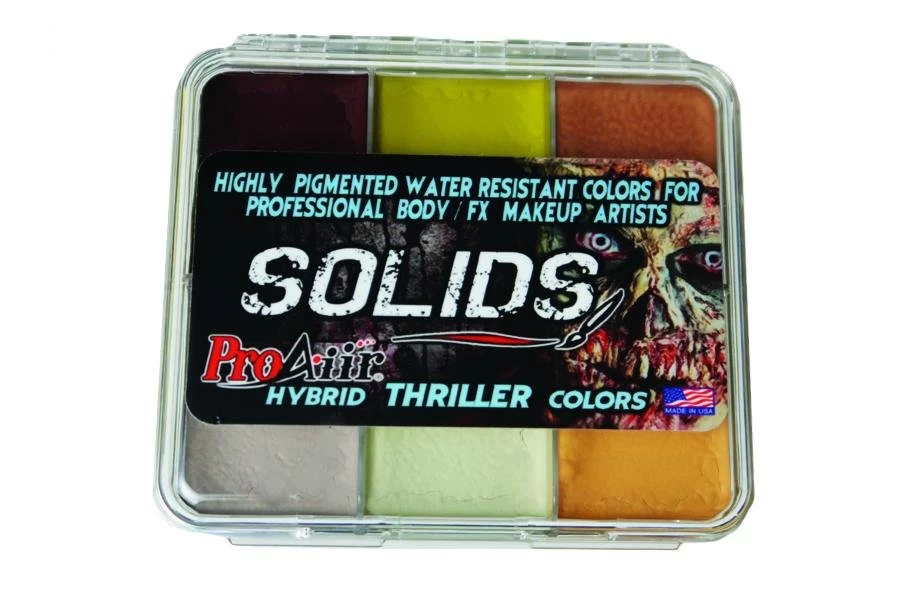 THRILLER Proaiir Solids Water Resistant Makeup Palette
