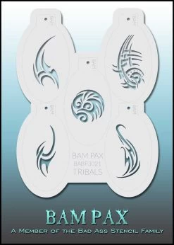 Tribals BAM PAX 3021 Stencil Set