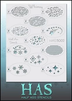 Whimsy Half Ass Stencils