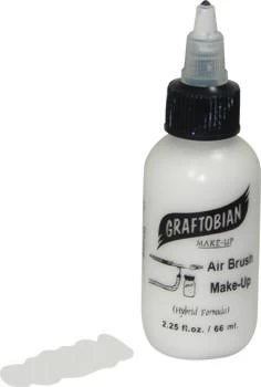 White Graftobian F/X AIRE Airbrush Make Up 2.25oz
