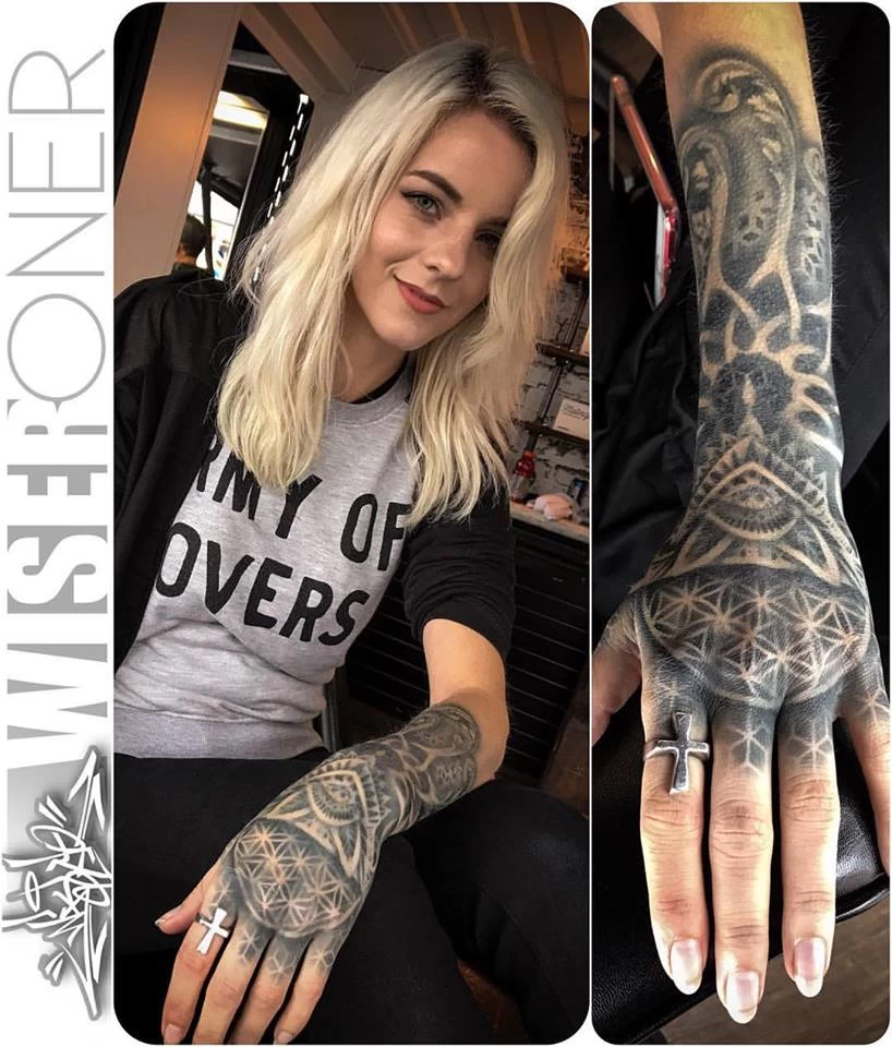 Wiser's Filigree And Flair Airbrush Tattoo Pro Stencil Series 5 - Image 3