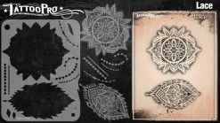 Wiser's Lace Airbrush Tattoo Pro Stencil Series 2