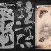 Wiser's Mermaid Tattoo Pro Stencil Series 3