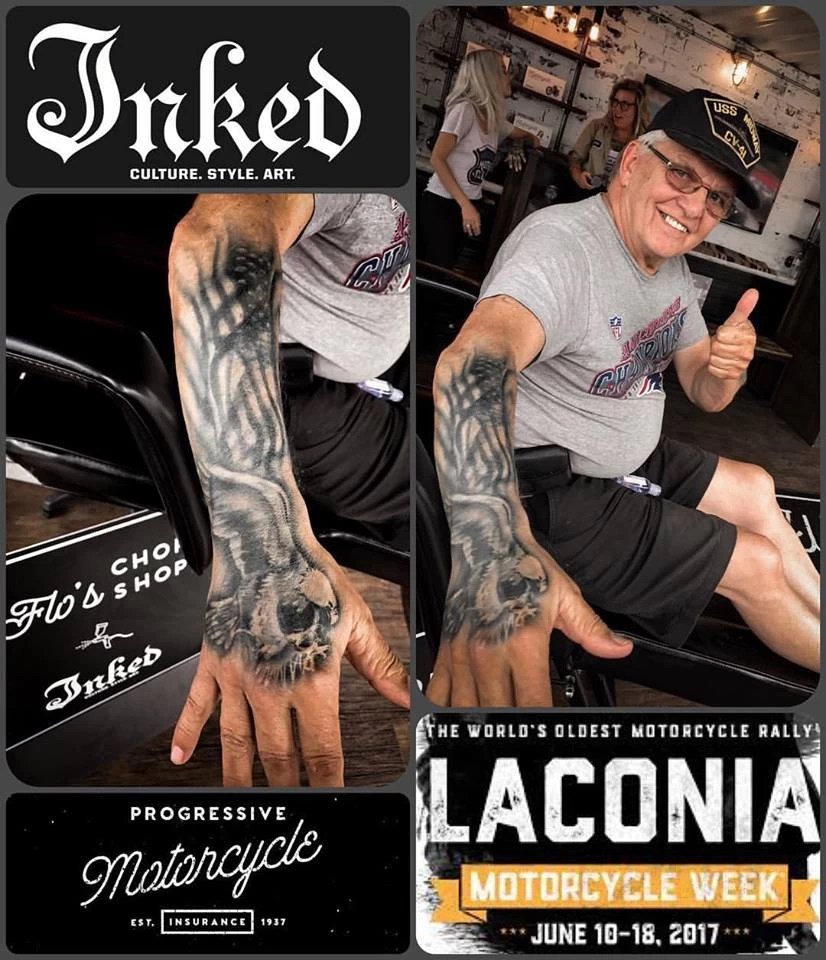 Wiser's Motorcycles Airbrush Tattoo Pro Stencil Series 4 - Image 4