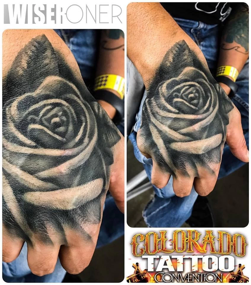 Wiser's Roses & Scrolls Tattoo Pro Stencil Series 1 - Image 7