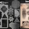 Wiser's Sacred Geometry Tattoo Pro Stencil Series 3