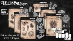Wiser's Tattoo Pro Series 3 Bundle